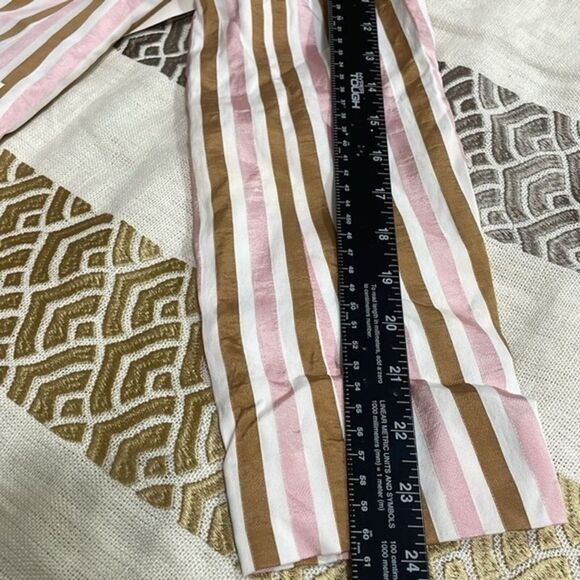 (N3) Frame Pink Brown White Striped br Blazer Jacket NWT Retail $580 Size‎ 6 - Picture 10 of 12